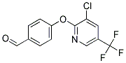 4-{[3-Chloro-5-(trifluoromethyl)pyridin-2-yl]oxy}benzaldehyde Struktur