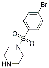 (4-Bromobenzenesulphonyl)piperazine Struktur