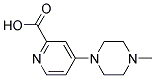 4-(4-Methylpiperazin-1-yl)pyridine-2-carboxylic acid Struktur