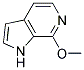 7-Methoxy-1H-pyrrolo[2,3-c]pyridine Struktur