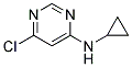 4-Chloro-6-(cyclopropylamino)pyrimidine Struktur