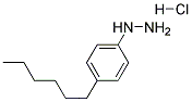 4-Hexylphenylhydrazine hydrochloride Struktur