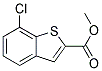 Methyl 7-chlorobenzo[b]thiophene-2-carboxylate Struktur