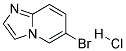 6-Bromoimidazo[1,2-a]pyridine hydrochloride Struktur