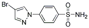 4-Bromo-1-(4-sulphamoylphenyl)-1H-pyrazole Struktur