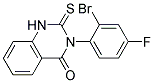 3-(2-Bromo-4-fluorophenyl)-2-thioxo-2,3-dihydro-1H-quinazolin-4-one Struktur