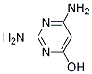 6-Hydroxy-2,4-pyrimidinediamine Struktur