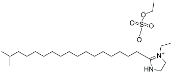 ISOSTEARYL ETHYLIMIDAZOLINIUM ETHOSULFATE Struktur