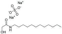 SODIUM LAURYL HYDROXYACETAMIDE SULFATE Struktur