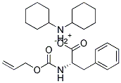 Allyloxycarbonyl-L-Phenylalanine dicyclohexylamine salt Struktur