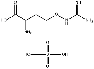 DL-Canavanine sulfate Struktur