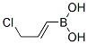 3-Chloro-1-propenylboronic acid Struktur