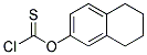 O-(5,6,7,8-tetrahydronaphthalen-2-yl) chlorothiocarbonate Struktur