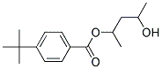 4-hydroxypentan-2-yl-4-tertbutylbenzoate Struktur