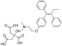 TAMOXIFEN CITRATE  MM(CRM STANDARD) Struktur