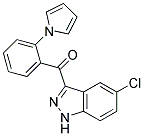 (5-CHLORO-1H-INDAZOL-3-YL)-(2-PYRROL-1-YL-PHENYL)-METHANONE Struktur