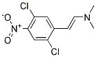 [(E)-2-(2,5-DICHLORO-4-NITRO-PHENYL)-VINYL]-DIMETHYL-AMINE Struktur