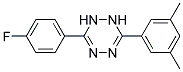 3-(3,5-DIMETHYL-PHENYL)-6-(4-FLUORO-PHENYL)-1,2-DIHYDRO-[1,2,4,5]TETRAZINE Struktur