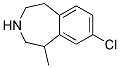 8-CHLORO-1-METHYL-2,3,4,5-TETRAHYDRO-1H-BENZO[D]AZEPINE Struktur