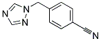 4-[1-(1,2,4-TRIAZOLYL)METHYL]BENZONTRILE Struktur