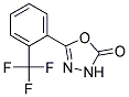 5-[2-(TRIFLUOROMETHYL)PHENYL]-1,3,4-OXADIAZOL-2(3H)-ONE Struktur