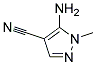 5-AMINO-1-METHYL-1H-PYRAZOLE-4-CARBONITRIL Struktur