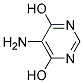 2-R-4,6-DIHYDROXY-5-AMINOPYRIMIDINE Struktur