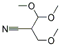 A-Dimethoxymethyl-3-Methoxypropyl Nitrile Struktur