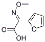 syn-2-methoxyimino-2-(2-furyl)-acetic acid Struktur