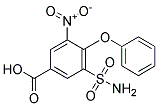 5-aminosulfonyl-3-nitro-4-phenoxybenzoic acid Struktur