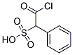 D-(-)-Sulfophenylacetyl Chloride Struktur