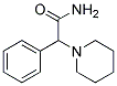 a-(PIPERIDINYL)PHENYLACETYLAMINE Struktur