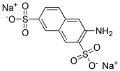 3-Amino-2,7-Naphthalenedisulfonic acid disodium Struktur