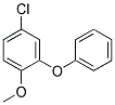 5-Chloro-2-methoxydiphenyl ether Struktur