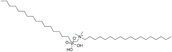 Dioctadecyl dimethyl ammonium phosphate Struktur