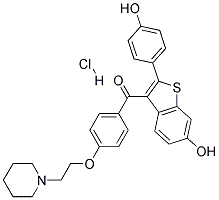 RaloxifenHcl Struktur