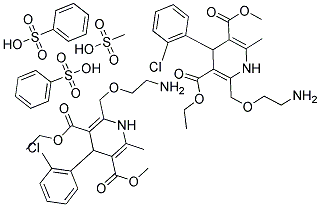 AmlodipineBesylate(Norvasc) Struktur