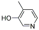 4-Methyl-3-Hydroxypyridine Struktur