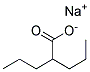 Sodium Salt Of 2-Propylpentanoic Acid. Struktur