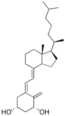 Vitamin D3, 1a-Hydroxy- Struktur