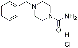 4-benzylpiperazine-1-carboxamideHCl Struktur