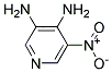 3,4-DIAMINO-5-NITROPYRIDINE Struktur