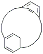 TRICYCLO[14.2.2.2(7,10)]DOCOSA-1(19),7(22),8,10(21),16(20),17-HEXAENE Struktur