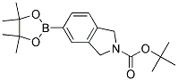 TERT-BUTYL 5-(4,4,5,5-TETRAMETHYL-1,3,2-DIOXABOROLAN-2-YL)ISOINDOLINE-2-CARBOXYLATE Struktur