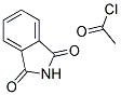 PHTHALIMIDE ACETYL CHLORIDE Struktur