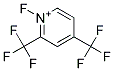 N-FLUORO-4,6-BIS(TRIFLUOROMETHYL)PYRIDINIUM Struktur