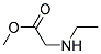 N-ETHYLGLYCINE METHYL ESTER Struktur