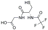 N-(N-TRIFLUOROACETYL-L-CYSTEINYL)GLYCINE Struktur