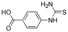 N-(4-CARBOXYPHENYL)-THIOUREA Struktur