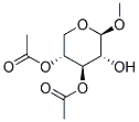 METHYL-3,4-DI-O-ACETYL-BETA-D-XYLOPYRANOSIDE Struktur